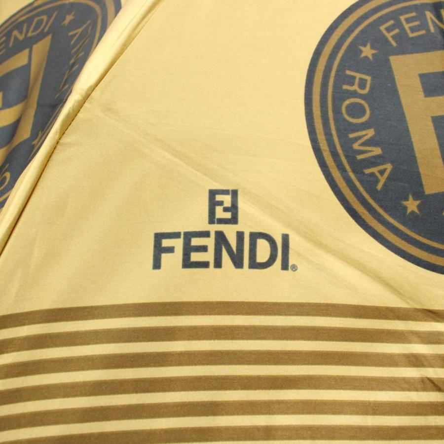 FENDI（フェンディ） 雨傘 アンブレラ 折りたたみ傘 ロゴ 総柄
