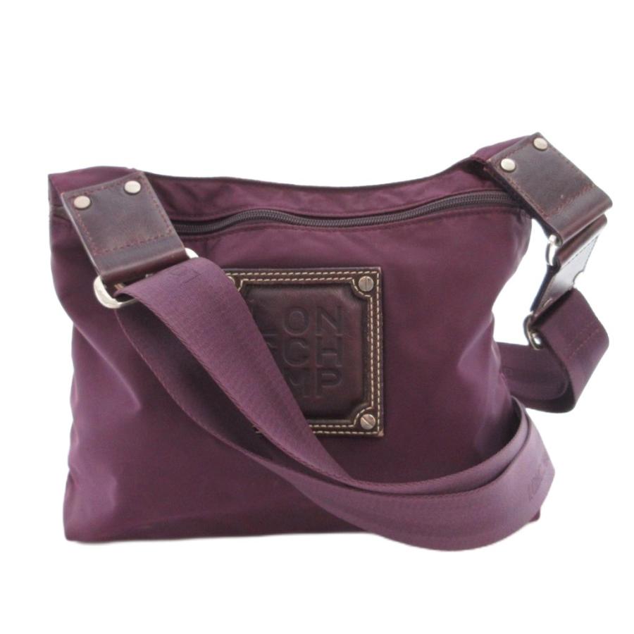 LONGCHAMP（ロンシャン） ショルダーバッグ クロスボディ ロゴ レザー 