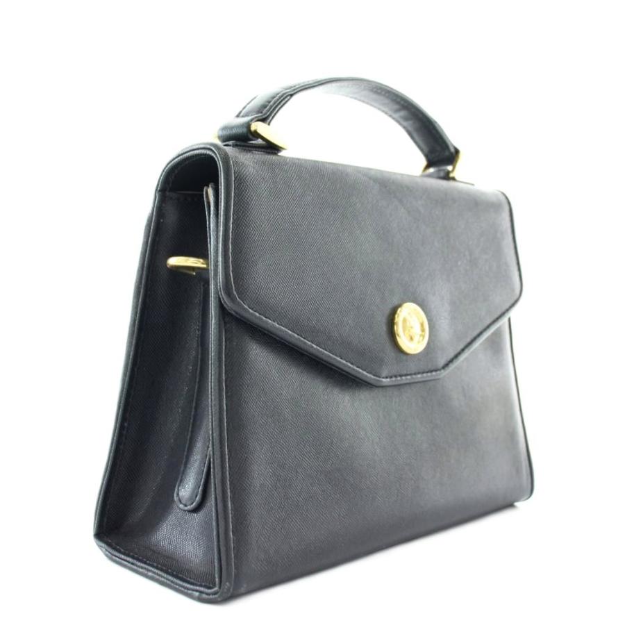 クレージュ courreges ハンドバッグ ショルダー 2WAY レザー ロゴ