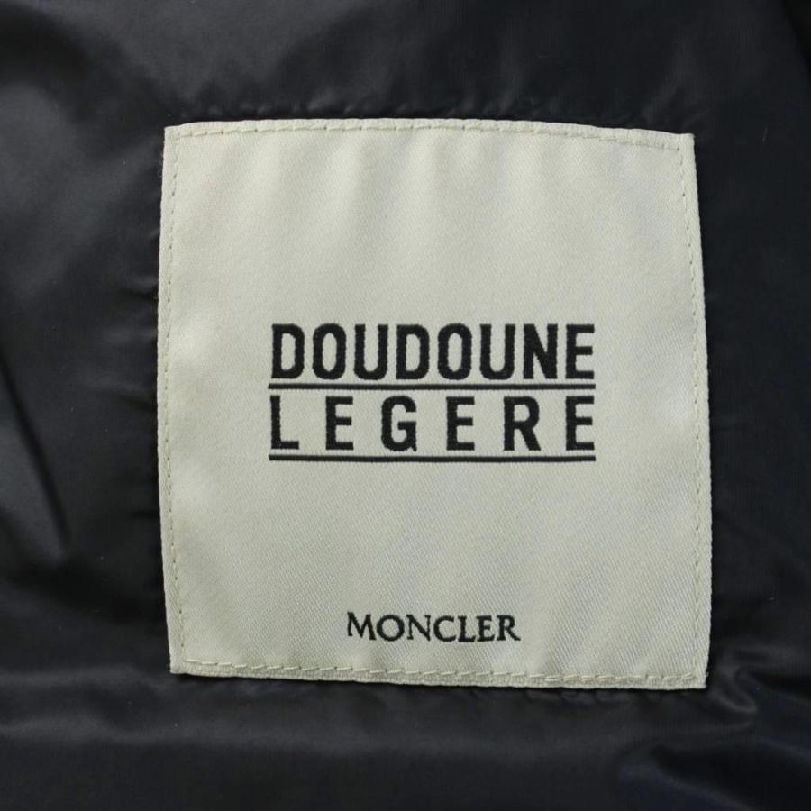 モンクレール MONCLER SASSIERE サシエール ダウンジャケット フード ワッペンロゴ 0 XS 黒 ブラック F20911A20500 /MW ■GY40 メンズの画像