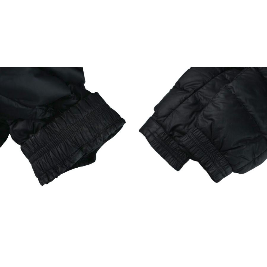 モンクレール MONCLER SASSIERE サシエール ダウンジャケット フード ワッペンロゴ 0 XS 黒 ブラック F20911A20500 /MW ■GY40 メンズの画像