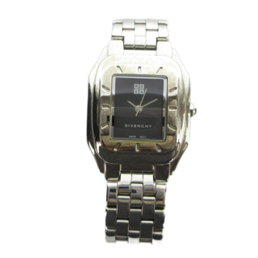 ジバンシィ GIVENCHY ジャンク品 腕時計 ウォッチ クォーツ 黒文字盤