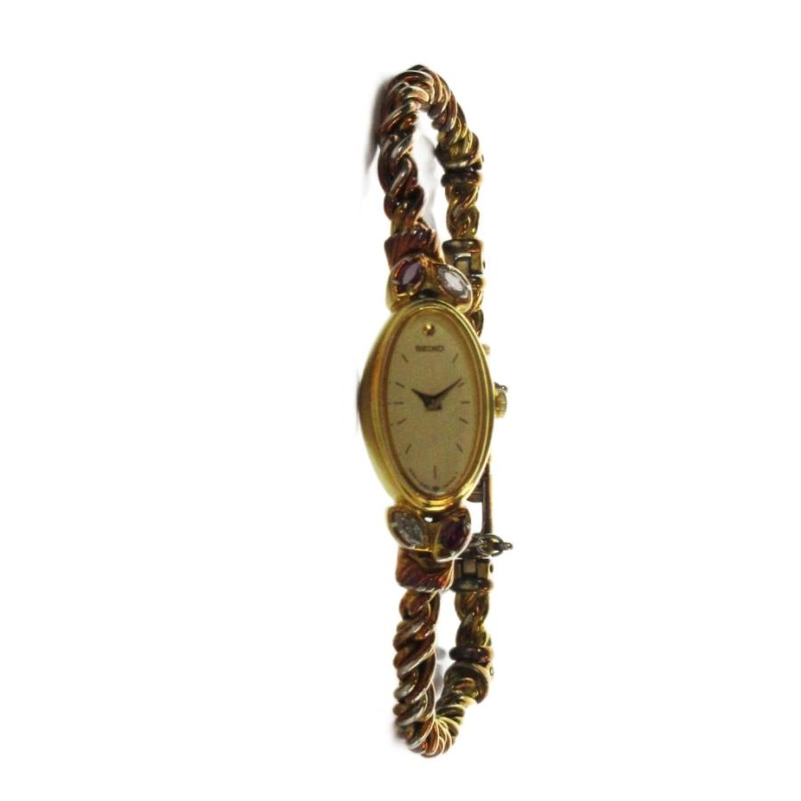 セイコー SEIKO 1E20-5760 腕時計 ブレスウォッチ クォーツ カラー