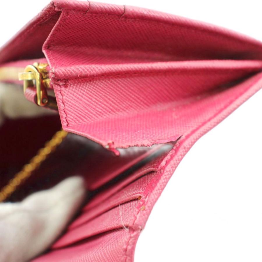 PRADA（プラダ） 長財布 二つ折り サフィアーノレザー リボン ロゴ