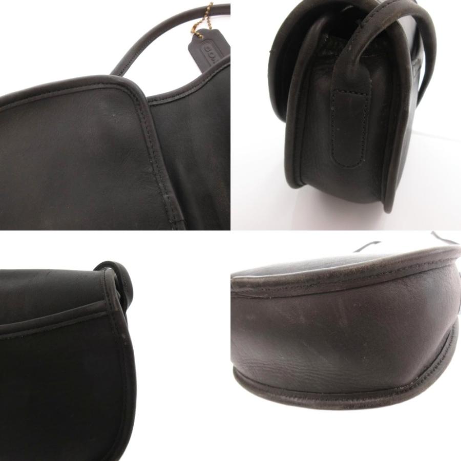 COACH（コーチ） オールド ヴィンテージ ショルダーバッグ レザー 黒