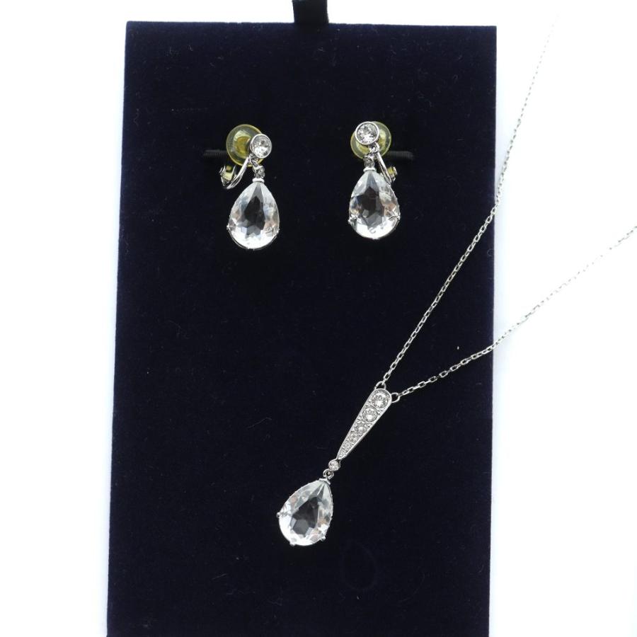 スワロフスキー SWAROVSKI EXCLUSIVE EDITION ネックレス イヤリング