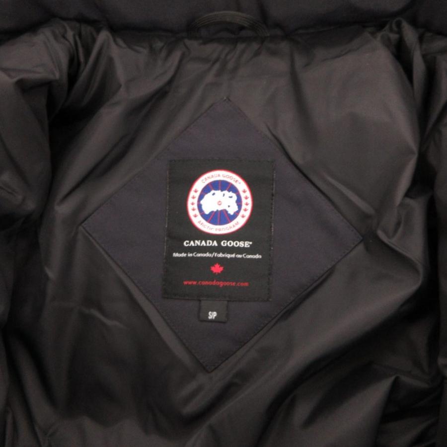 カナダグース CANADA GOOSE BELLEVILLE ダウンコート ワッペンロゴ