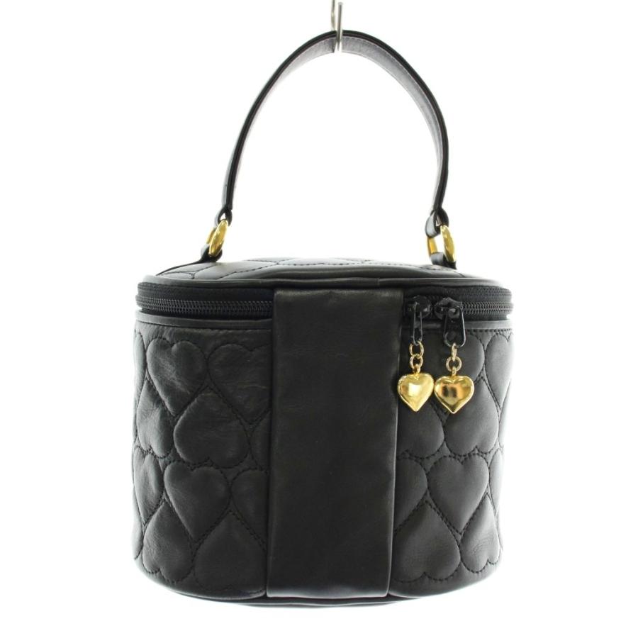 モスキーノ MOSCHINO バニティバッグ ハンド ショルダー 2WAY レザー