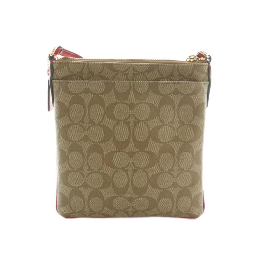 COACH（コーチ） ショルダーバッグ シグネチャー柄 PVC ベージュ