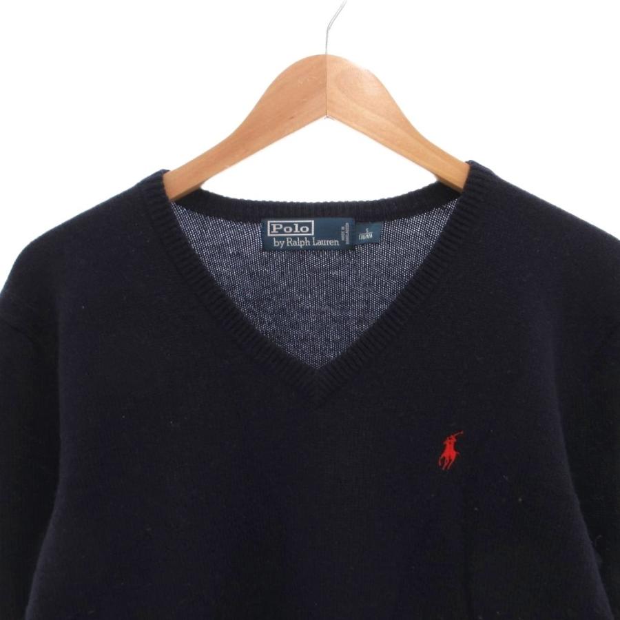 ポロ ラルフローレン POLO RALPH LAUREN ニット セーター ポニー刺繍 V
