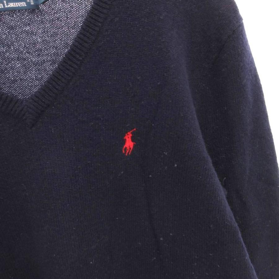 ポロ ラルフローレン POLO RALPH LAUREN ニット セーター ポニー刺繍 V