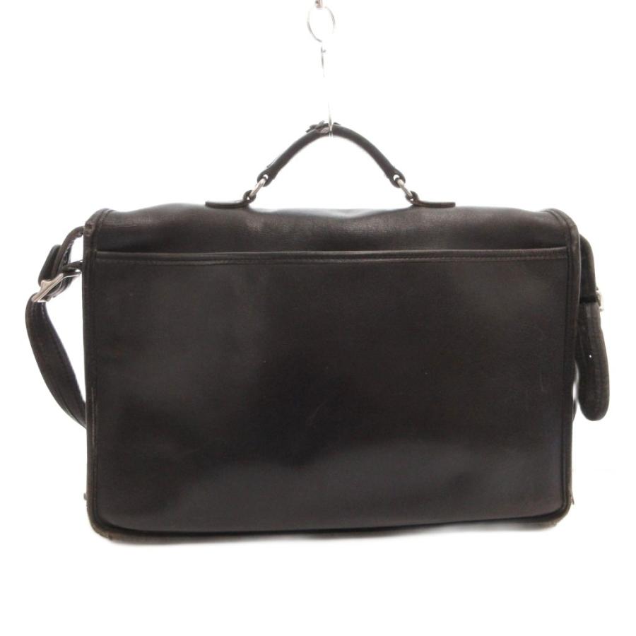 old coach オールドコーチ5180 Metropolitan brief Vintage Coach 5180 Black Leather Briefcase-metropolitan Brief Bag
