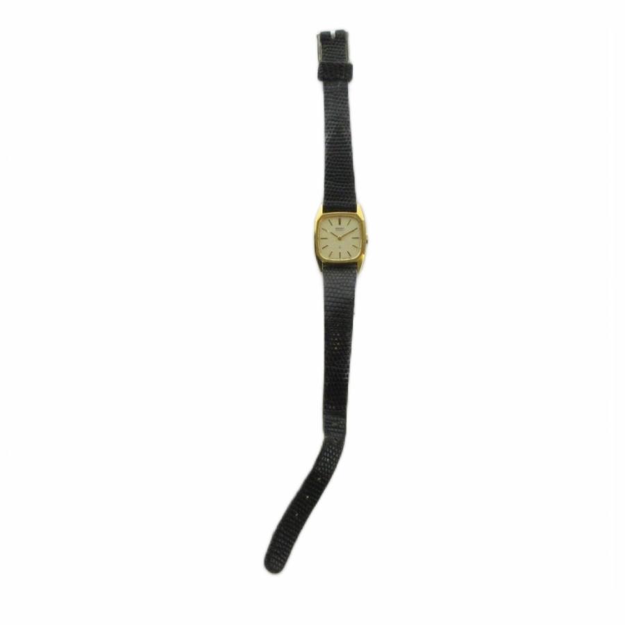 セイコー SEIKO 1400-6170 14K 腕時計 ウォッチ クォーツ スクエア