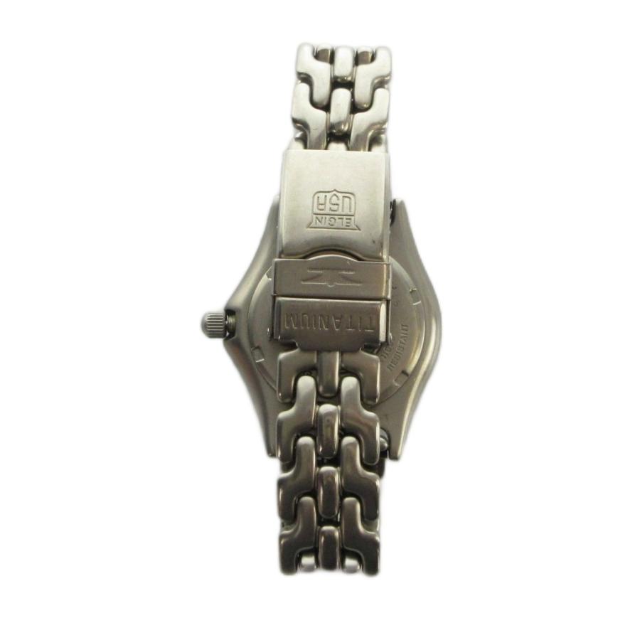エルジン ELGIN ジャンク品 FK-668E 腕時計 ウォッチ クォーツ クロノ