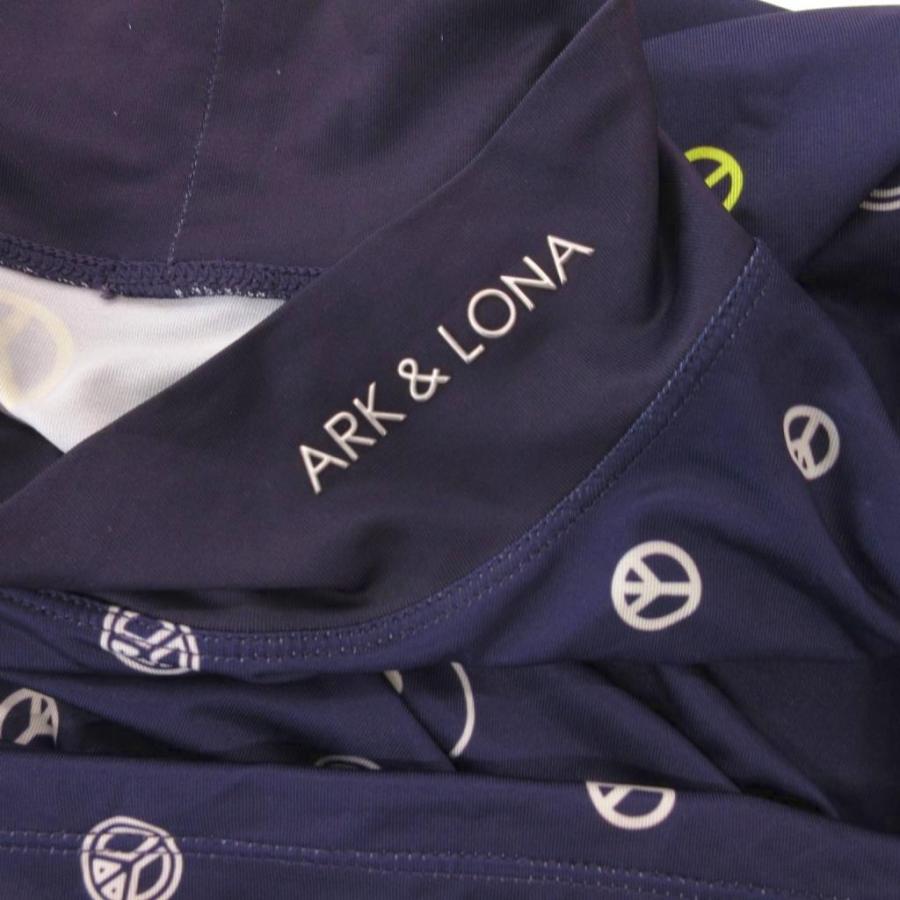 マーク＆ロナ MARK&LONA Tシャツ カットソー 長袖 ロゴ スカル 総柄