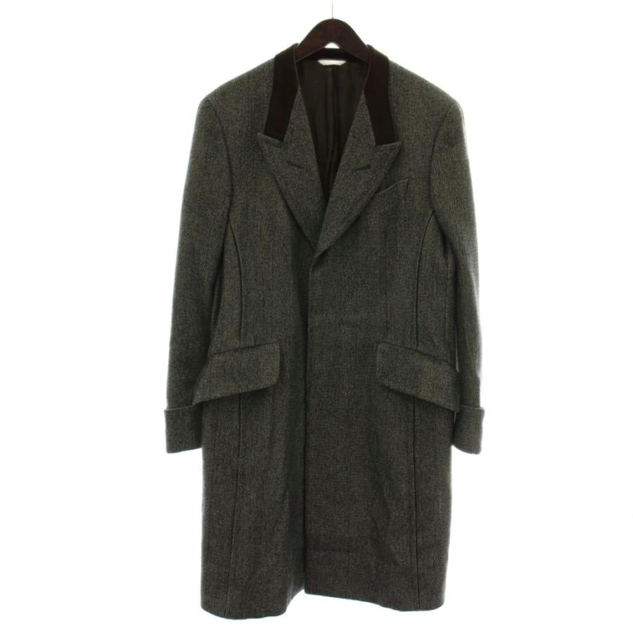 Paul Smith COLLECTION チェスターコート ヘリンボーン 比翼 ポールスミスコレクション PAUL SMITH COLLECTION チェスターコート
