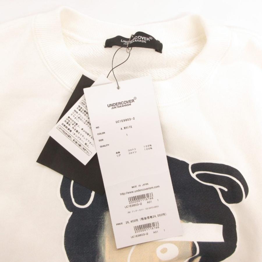 未使用品 アンダーカバー UNDERCOVER BEAR SWEATSHIRT スウェット 