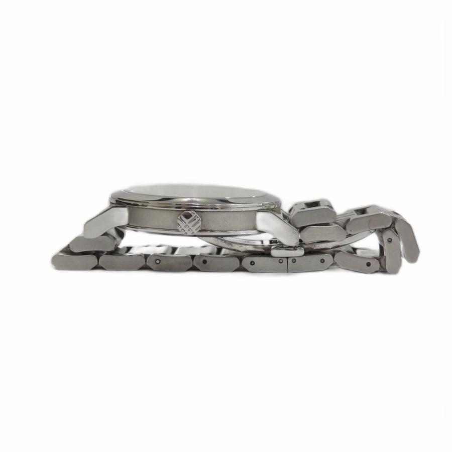 バーバリー Burberry 14000L 腕時計 シルバー 白文字盤 クォーツ BURBERRY 14000L Silver Tone Swiss Made Quartz Women's Wristwatch