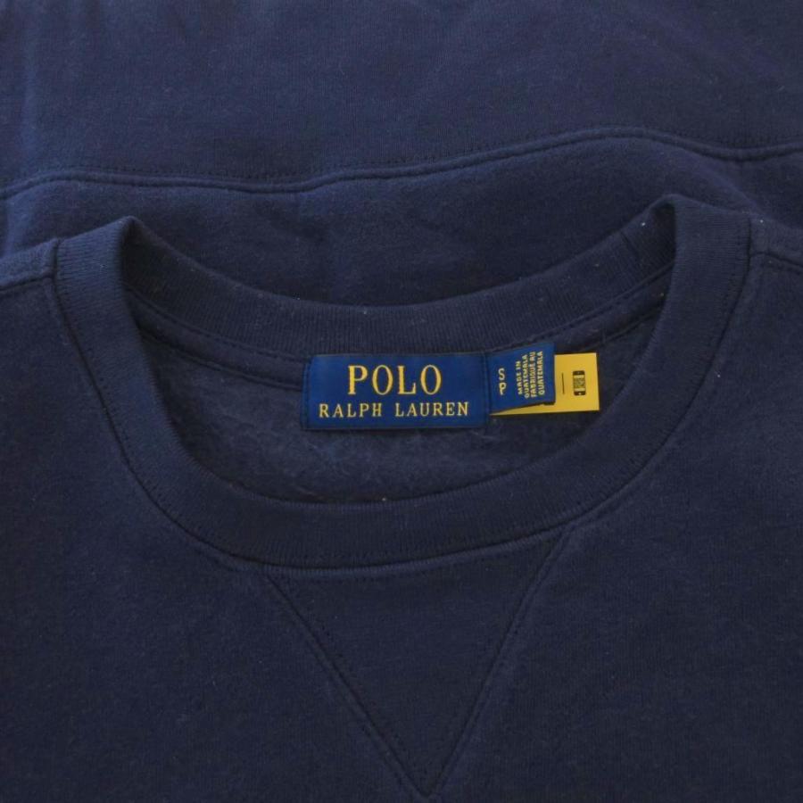 ポロ ラルフローレン POLO RALPH LAUREN スウェット トレーナー ポロベア 長袖 S 紺 ネイビー /FF ■GY18 メンズ_6