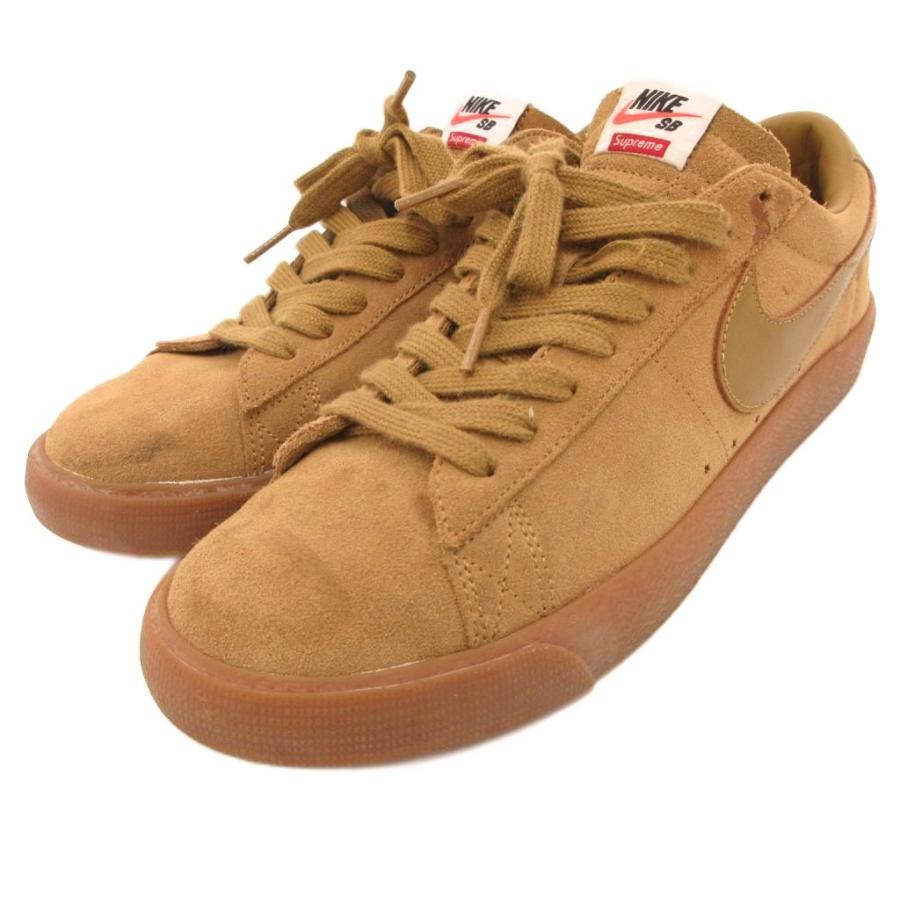 ナイキ エスビー NIKE SB × シュプリーム SUPREME Blazer Low GT 