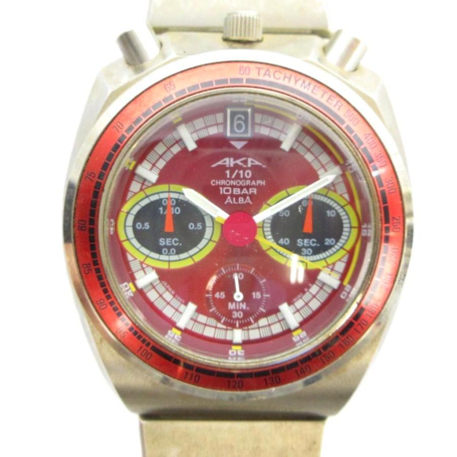 セイコー SEIKO ジャンク品 ALBA AKA アルバ アカ V657-6060 腕時計