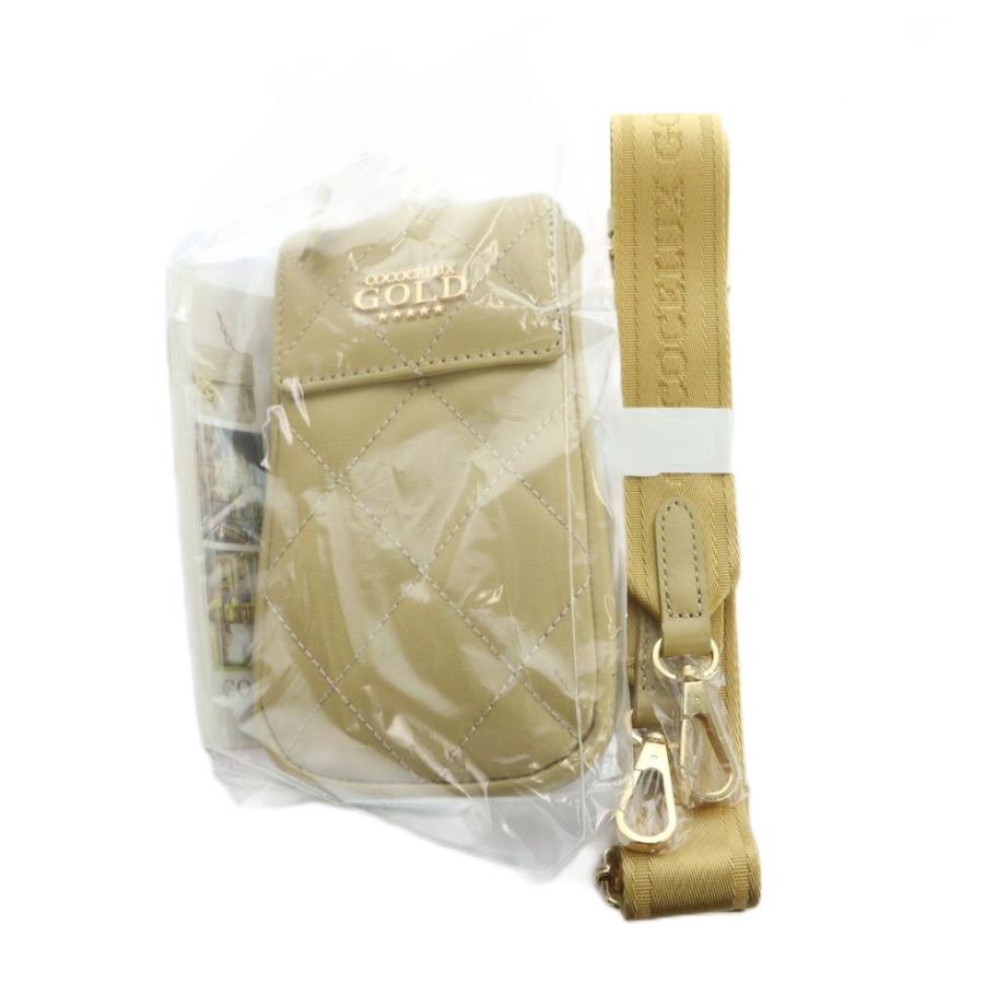 未使用品 COCOCELUX GOLD ココセリュックス ハンド ショルダーバッグ 