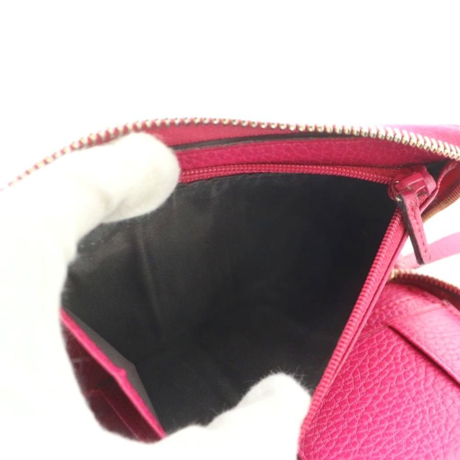 GUCCI（グッチ） 二つ折り財布 ウォレット ラウンドファスナー レザー