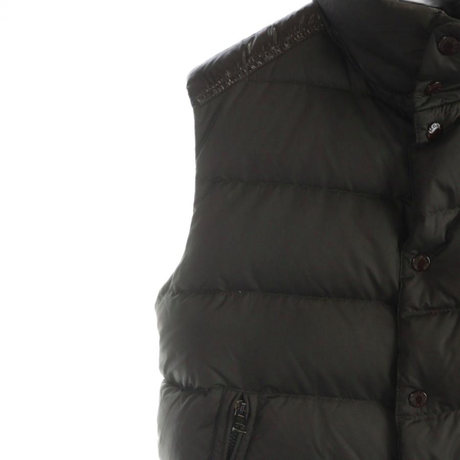 MONCLER（モンクレール） ベスト ダウン ジップアップ ロゴ 2 S