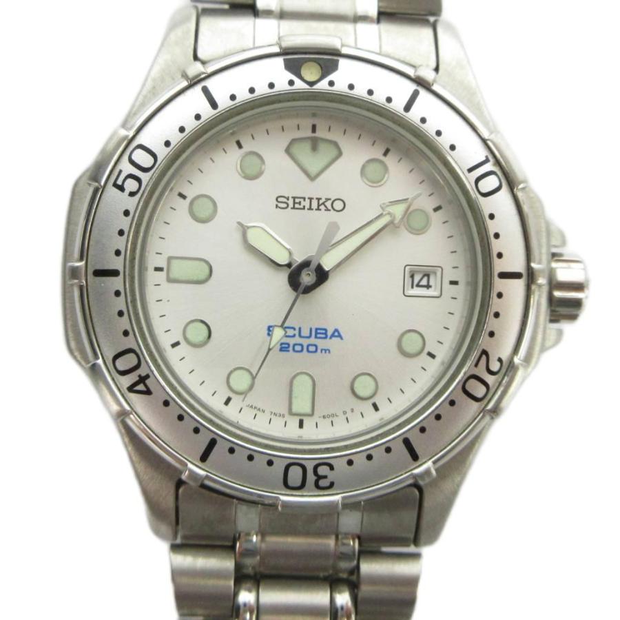 セイコー SEIKO 7N35-6000 SCUBA スキューバ 200M 腕時計 ダイバー