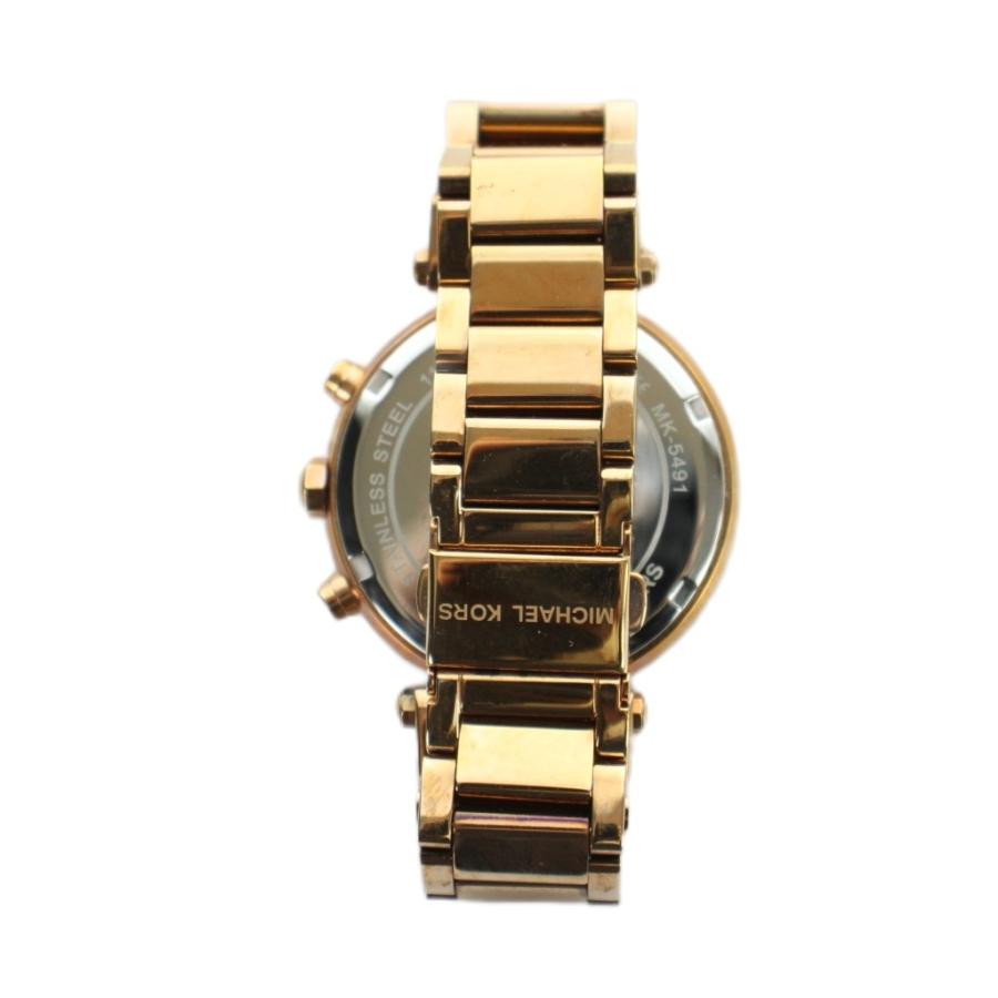 マイケルコース MK-5491 腕時計 ウォッチ クォーツ クロノグラフ Amazon.com: Michael Kors MK5491 - Parker Chronograph Rose Gold IP