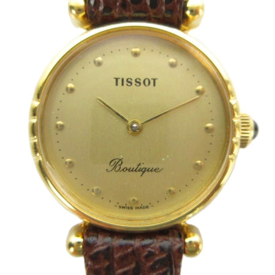 K*様 ジャンク　Tissot ティソ　腕時計 ティソ TISSOT ジャンク品 腕時計 ウォッチ クォーツ ロゴ レザー