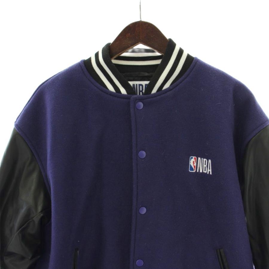 NBA ロサンゼルスレイカーズ Los Angeles Lakers スタジャン M 紫