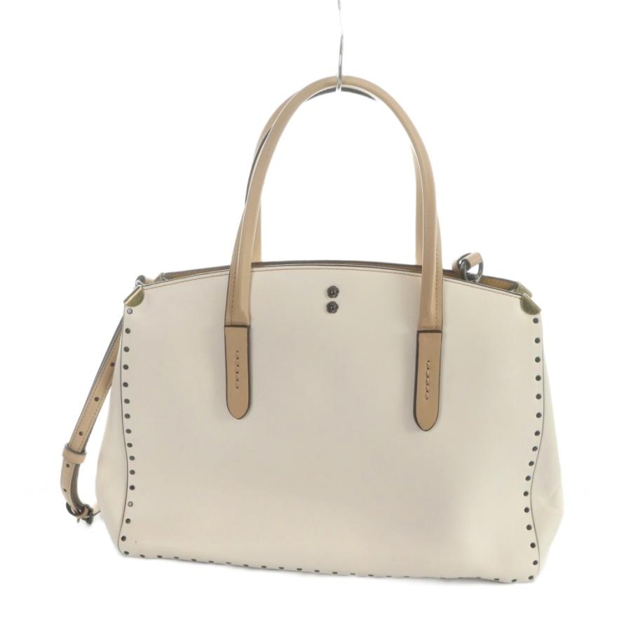 COACH 2WAY ショルダーバッグ ベージュ ホワイト COACH（コーチ） COACH 29256 ハンドバッグ ショルダー 2WAY ロゴ