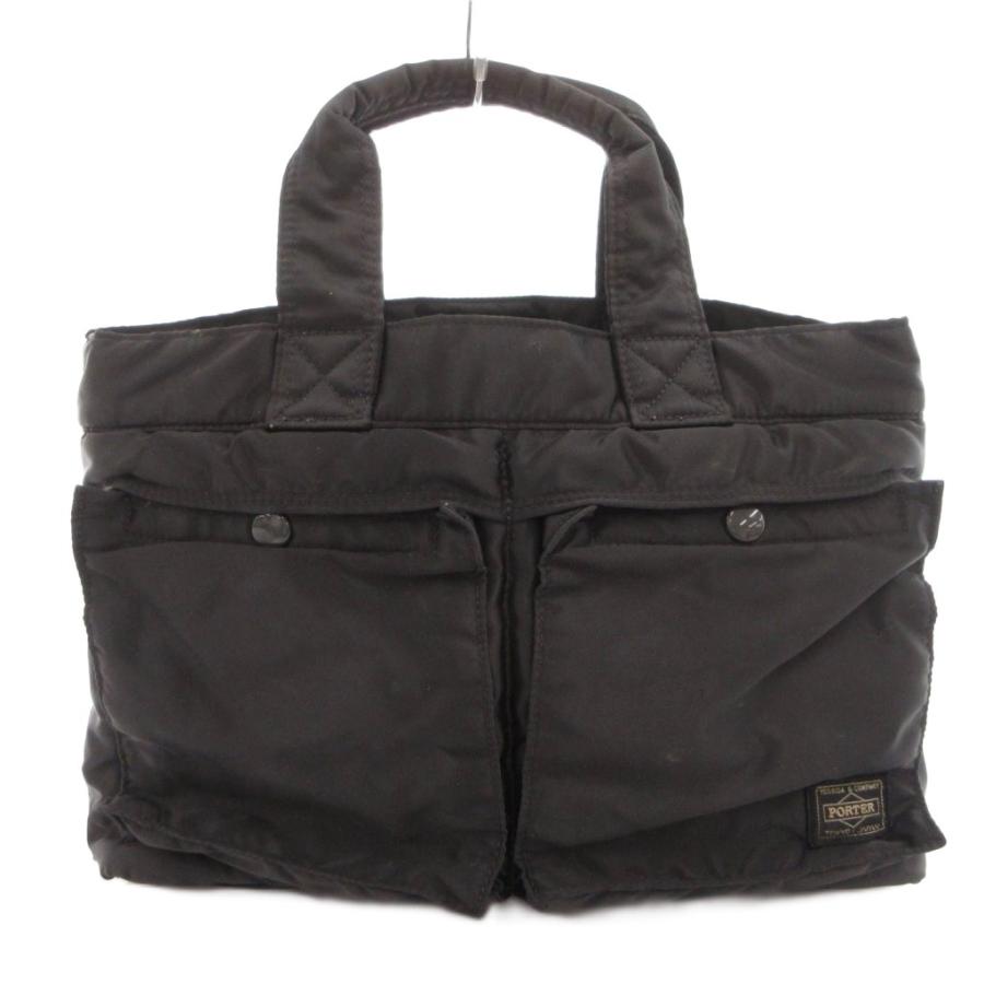 PORTER ポーター TANKER タンカー ハンドバッグ 手提げ ロゴ ナイロン