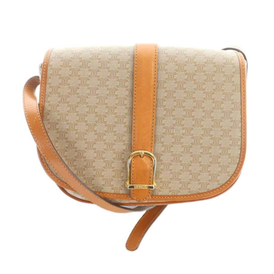 CELINE（セリーヌ） ショルダーバッグ 斜めがけ PVC レザー マカダム 