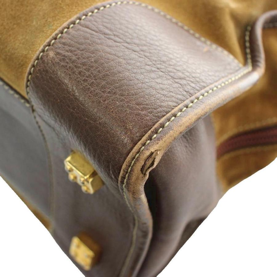 LOEWE（ロエベ） アマソナ 32 ハンドバッグ トート スエード レザー