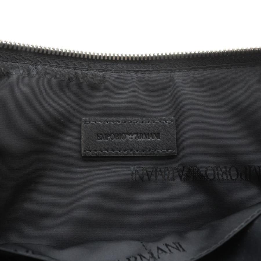EMPORIO ARMANI エンポリオアルマーニ クラッチバッグ PVC ロゴ 総柄