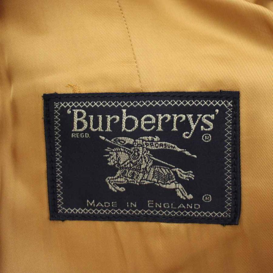 バーバリーズ Burberrys ステンカラーコート ウール アンゴラ ベージュ
