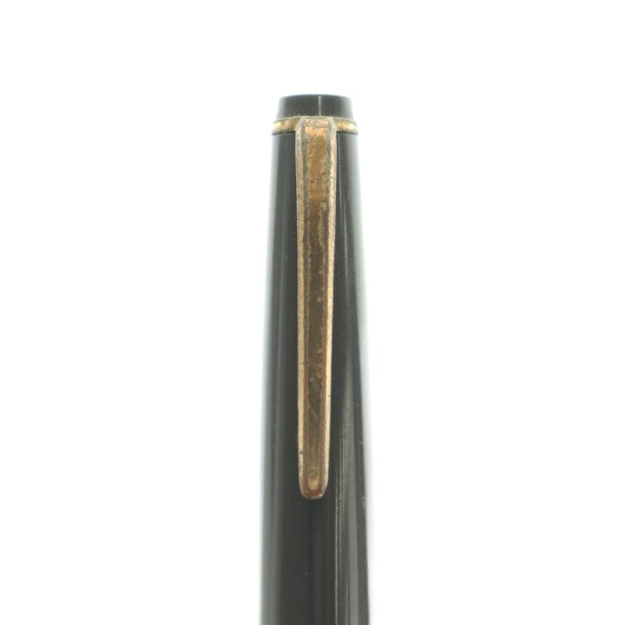 モンブラン　黒の万年筆 ペン先　18K モンブラン MONT BLANC 万年筆 ペン先585 文房具 筆記用具 黒 ゴールド