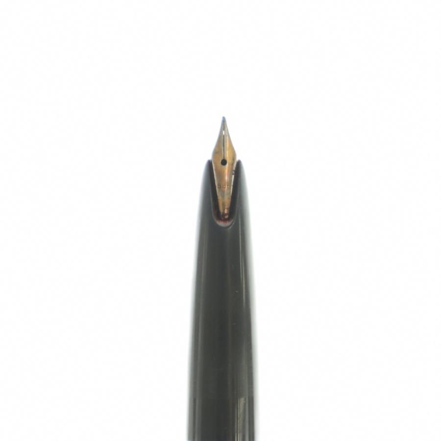 モンブラン　黒の万年筆 ペン先　18K モンブラン MONT BLANC 万年筆 ペン先585 文房具 筆記用具 黒 ゴールド