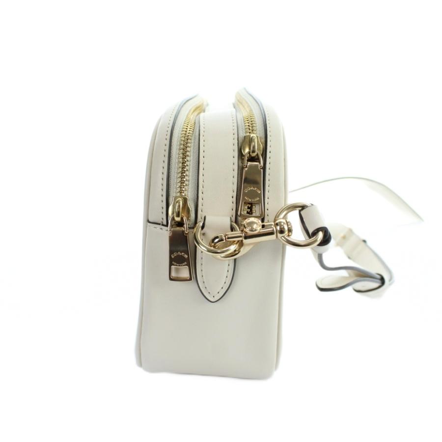 【美品】COACH お財布ショルダー 斜めがけ レザー アイボリー ホワイト COACH（コーチ） COACH C1569 ショルダーバッグ 斜めがけ レザー ロゴ