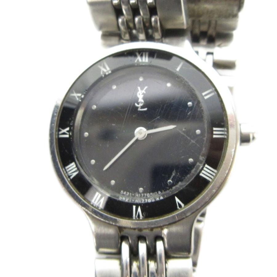 イヴサンローラン 5421-H10058Y 腕時計 ウォッチ クォーツ 黒文字盤 Yves Saint Laurent（イヴ・サンローラン） YVES SAINT LAURENT 5421