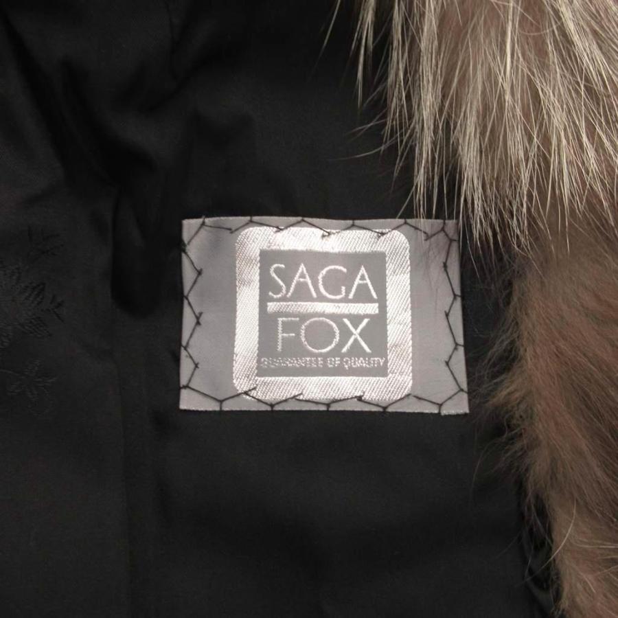サガフォックス SAGA FOX 銀サガ リアルファーコート フォックス 毛皮 