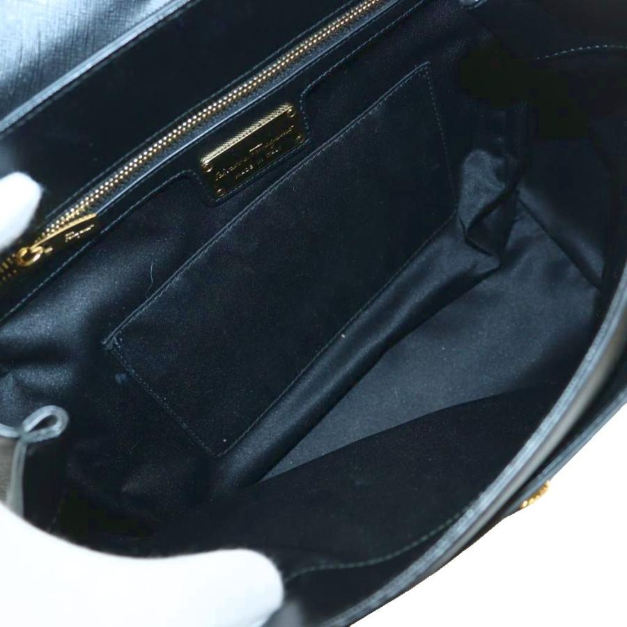 【極美品】サルヴァトーレフェラガモ キャリーオール ヴァラ リボン 黒 2WAY FERRAGAMO（フェラガモ） サルヴァトーレフェラガモ キャリー ヴァラ