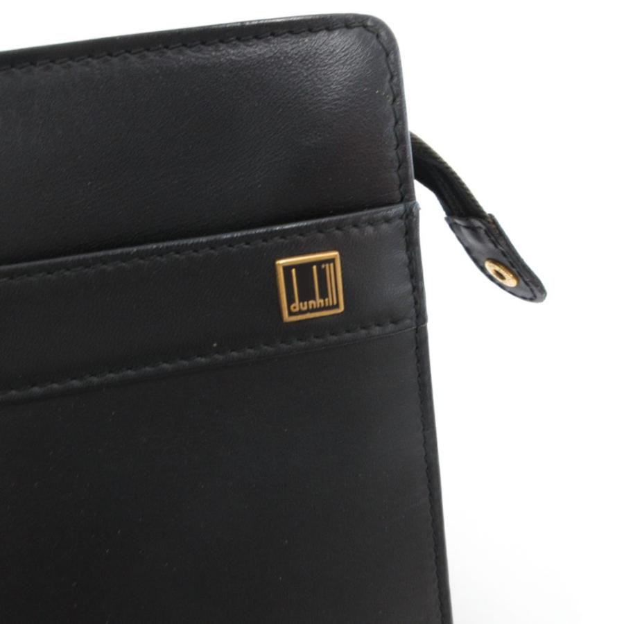 dunhill（ダンヒル） セカンドバッグ クラッチバッグ レザー ロゴ /JS 