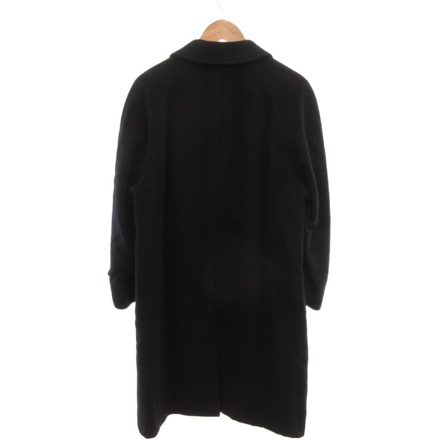 BURBERRYS バーバリー カシミヤ100 ステンカラーコート ネイビー