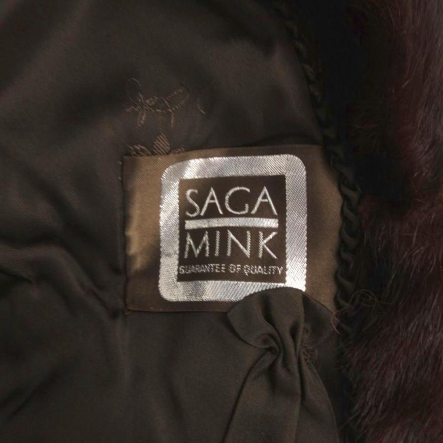 サガミンク SAGA MINK 銀サガ リアルファーコート ミンク 毛皮 ハーフ