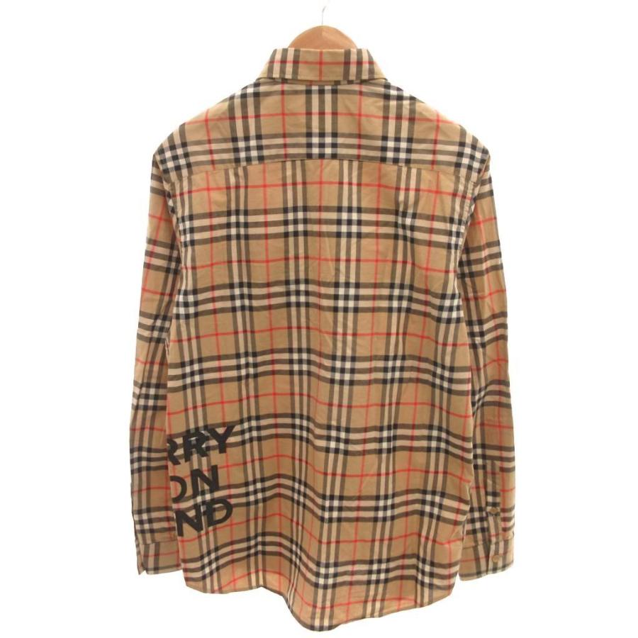 バーバリー ロンドン BURBERRY LONDON ノバチェックシャツ ロゴ 