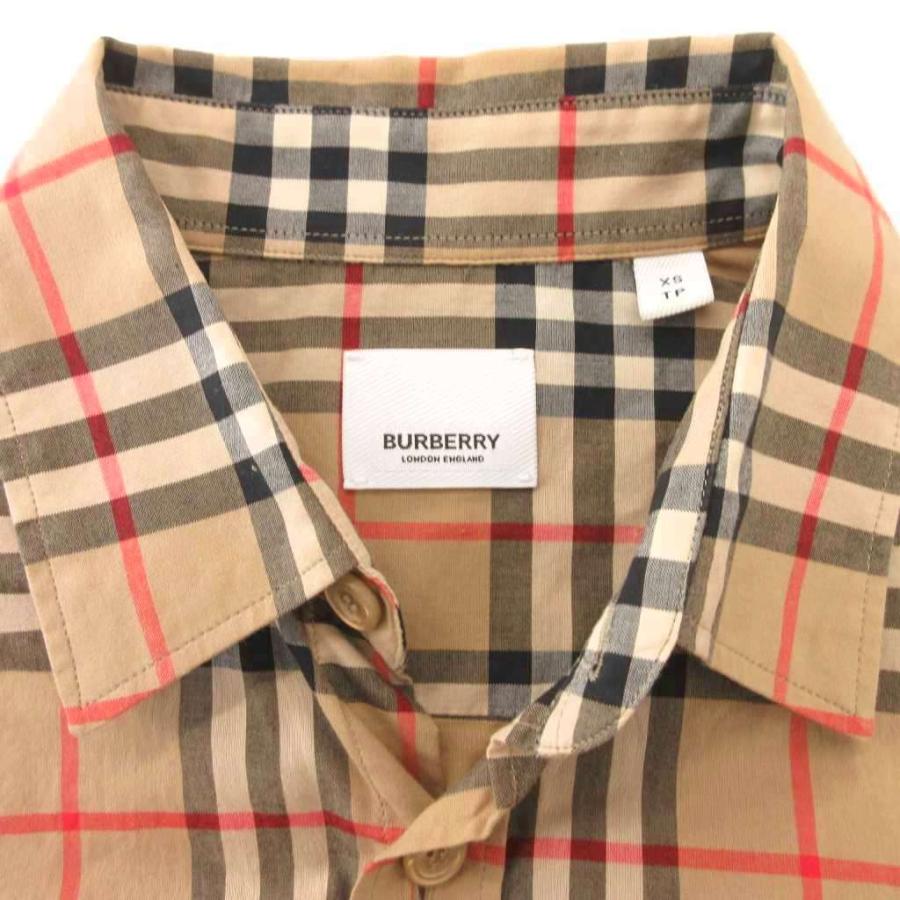 美品】 Burberrys BURBERRY LONDON ノバチェックシャツ バーバリー ロンドン BURBERRY LONDON ノバチェックシャツ ロゴ