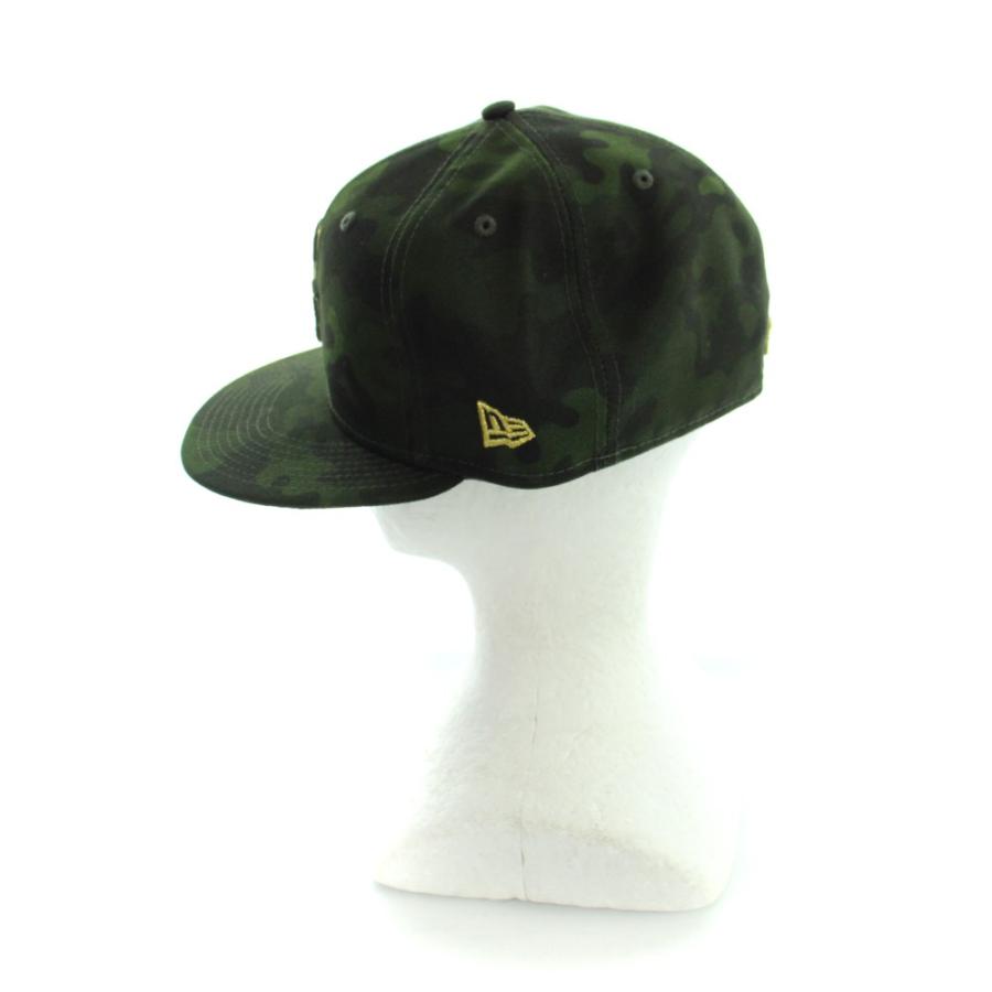 トンカツ　New Era 迷彩 Sロゴ ニューエラ NEW ERA キャップ 帽子 ロゴ 刺繍 カモフラ 迷彩柄 7 5/8